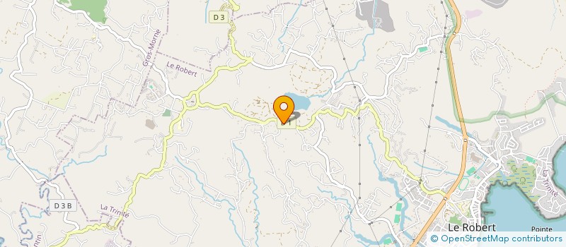 localisation de l'entreprise BEN ET BENNY  LE ROBERT