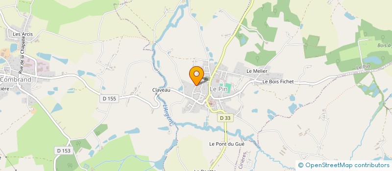 localisation de l'entreprise BEN ET DELF à LE PIN