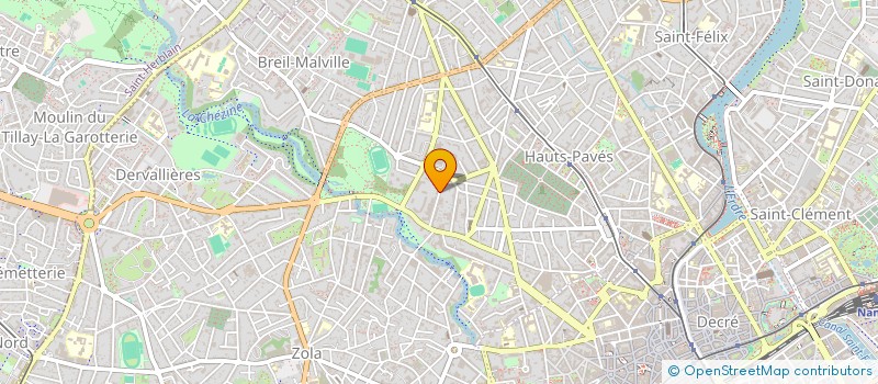 localisation de l'entreprise BEN ET NUTS à NANTES