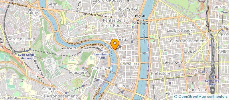 localisation de l'entreprise BEN ET SAG à LYON