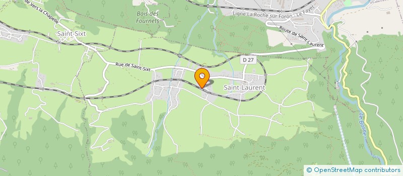 localisation de l'entreprise BEN ET ZEN  SAINT-PIERRE-EN-FAUCIGNY