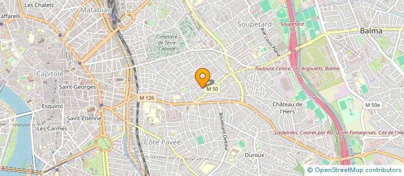 localisation de l'entreprise BEN ETANCHEITE à TOULOUSE