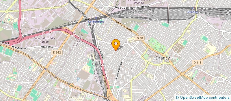 localisation de l'entreprise BEN FERMETURE à DRANCY