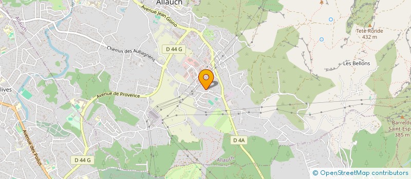 localisation de l'entreprise BEN FERRE  ALLAUCH