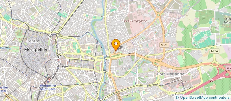 localisation de l'entreprise BEN & FILS à MONTPELLIER