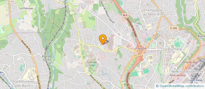 localisation de l'entreprise BEN&FILS  ECULLY