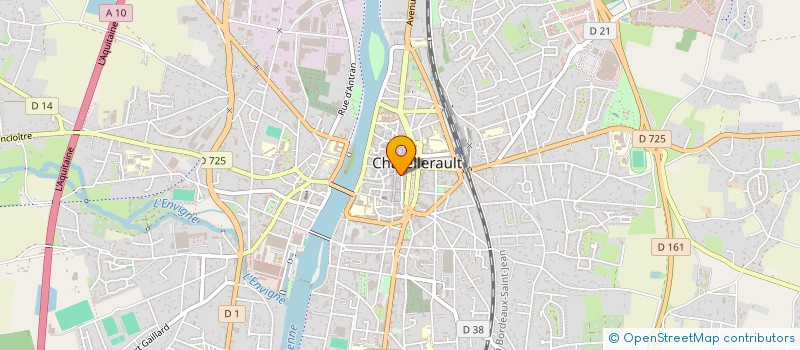 localisation de l'entreprise BEN&FILS à CHATELLERAULT