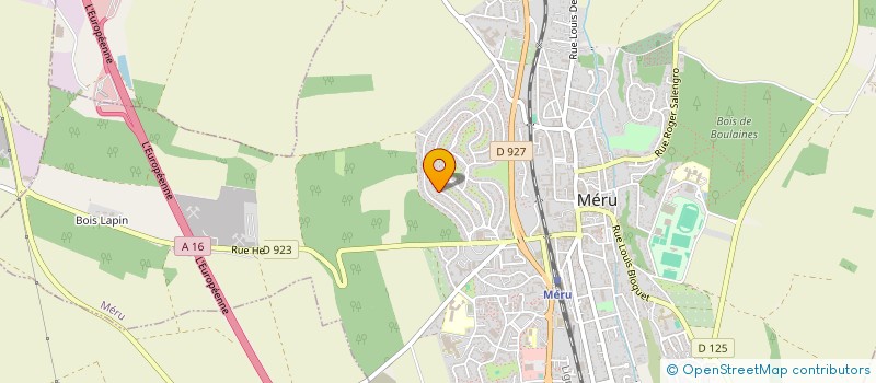 localisation de l'entreprise BEN & FILS  MERU