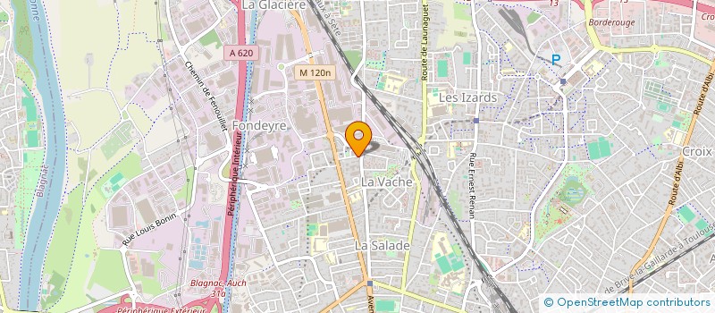 localisation de l'entreprise BEN FREDJ - MORISSON INDIVISION  TOULOUSE