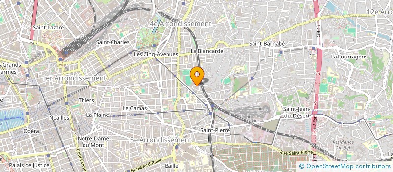 localisation de l'entreprise BEN HARZALLAH à MARSEILLE