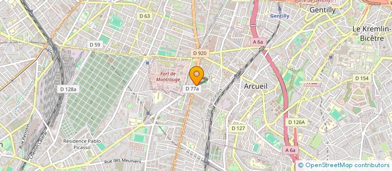 localisation de l'entreprise BEN-IMMO  PARIS