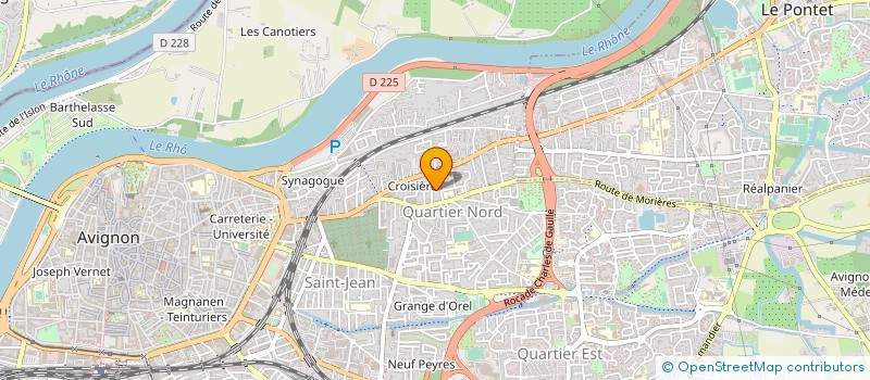 localisation de l'entreprise BEN IMMO  AVIGNON