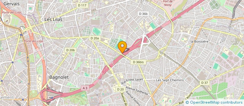 localisation de l'entreprise BEN ITAH SARL à MONTREUIL