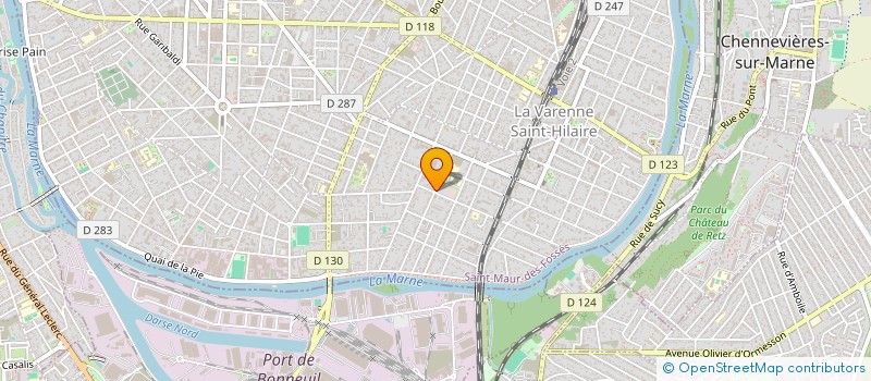 localisation de l'entreprise BEN JAAFAR MEYNEN à SAINT-MAUR-DES-FOSSES