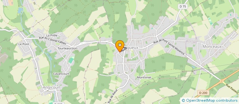 localisation de l'entreprise BEN & JESS  CINQUEUX