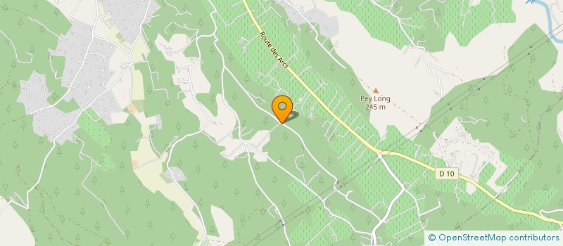 localisation de l'entreprise BEN&JM  LORGUES