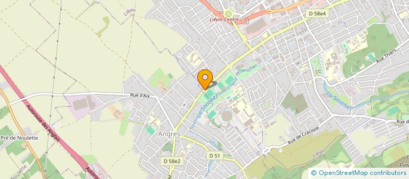 localisation de l'entreprise BEN K  LIEVIN