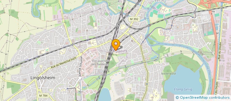 localisation de l'entreprise BEN KOUSSA  ECKBOLSHEIM