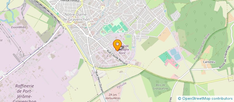 localisation de l'entreprise BEN MADE  PORT-JEROME-SUR-SEINE