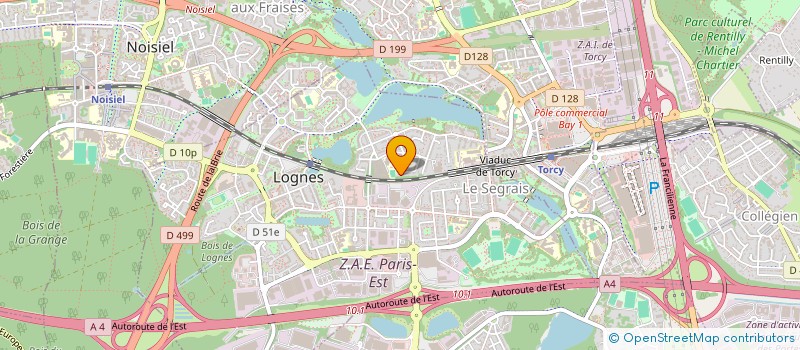 localisation de l'entreprise BEN MESSAOUD à LOGNES