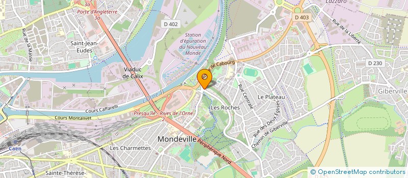 localisation de l'entreprise BEN MIMOUN SH à MONDEVILLE