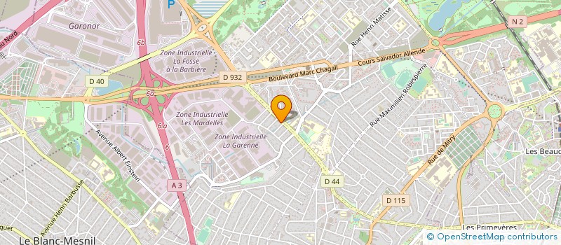 localisation de l'entreprise BEN MOUSSA BRAHIM ZILIOUA MOHAMED à AULNAY-SOUS-BOIS