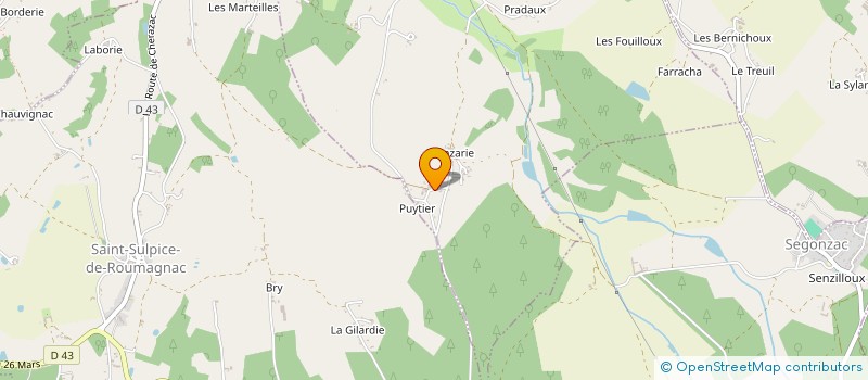 localisation de l'entreprise BEN-MY-CHREE  SAINT-PARDOUX-DE-DRONE