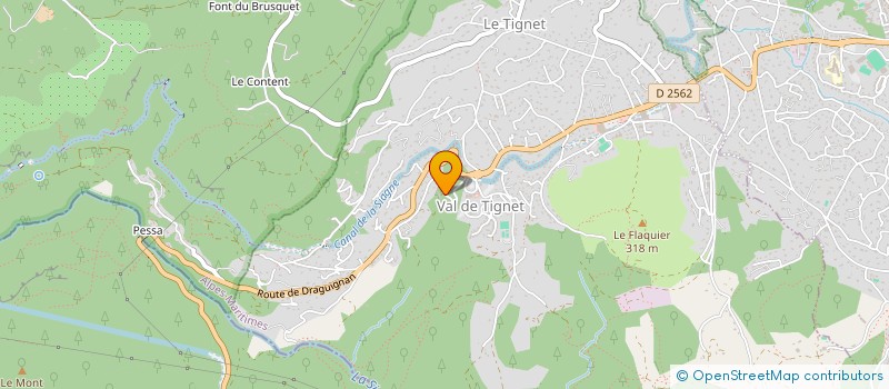 localisation de l'entreprise BEN NEJMA MOTORS à LE TIGNET