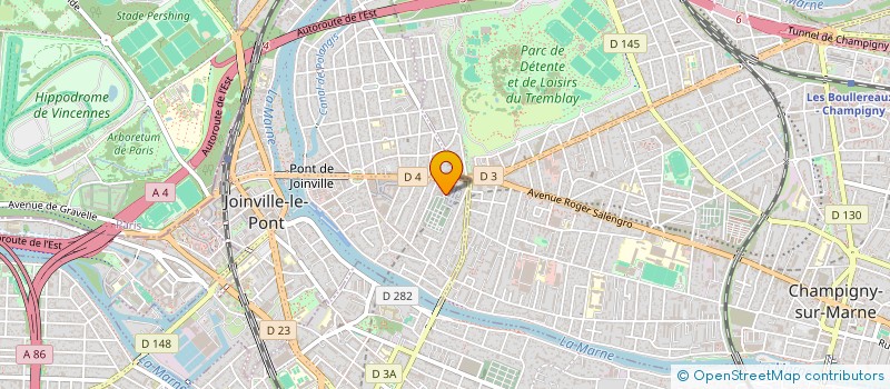 localisation de l'entreprise BEN OMRANE TOUMANA  JOINVILLE-LE-PONT