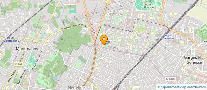 localisation de l'entreprise BEN  PLOMBERIE CHAUFFAGE à SARCELLES