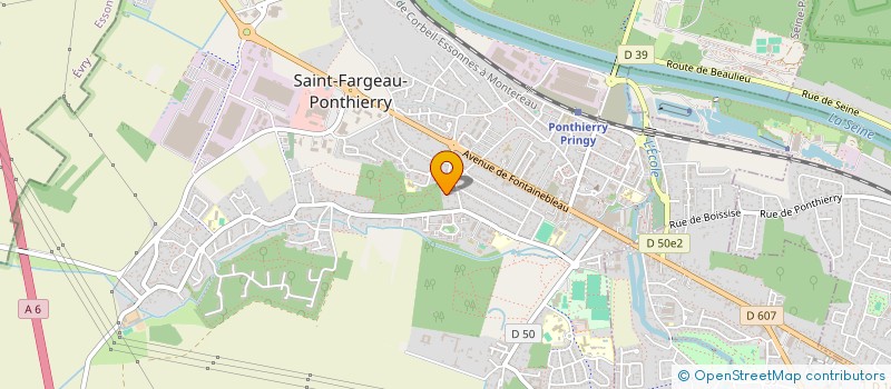 localisation de l'entreprise BEN RENOV  SAINT-FARGEAU-PONTHIERRY