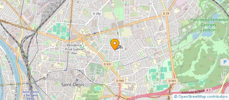 localisation de l'entreprise BEN RENOVATIONS  SAINT-DENIS