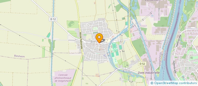 localisation de l'entreprise BEN RENOVATIONS  ALGOLSHEIM