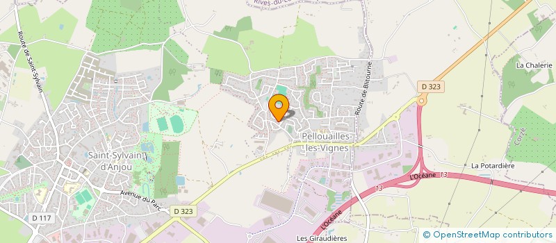 localisation de l'entreprise BEN ROMDHANE INVESTISSEMENT  VERRIERES-EN-ANJOU