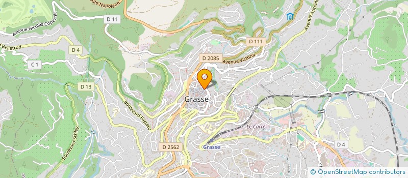 localisation de l'entreprise BEN'S  GRASSE