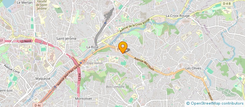 localisation de l'entreprise BEN'S à MARSEILLE