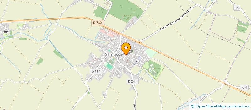 localisation de l'entreprise BEN'S  SEMUSSAC