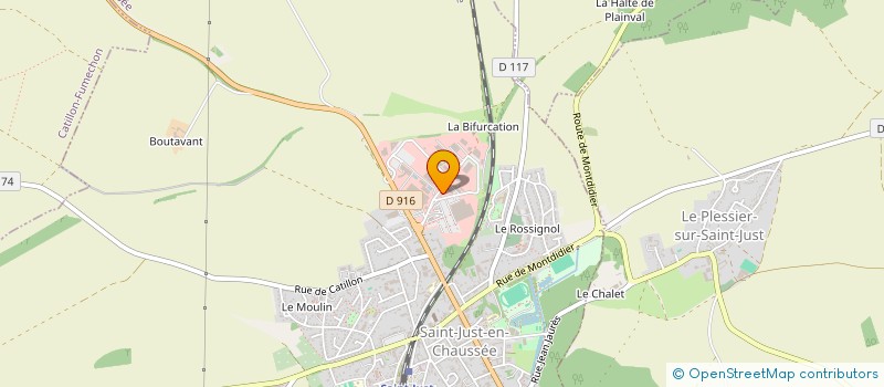 localisation de l'entreprise BEN ' S AUTO  SENLIS