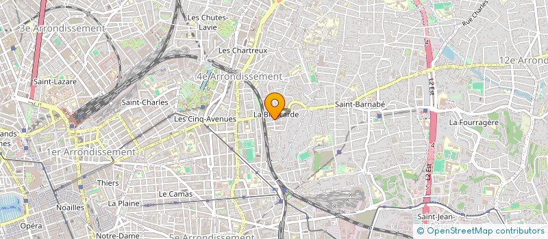 localisation de l'entreprise BEN'S DESTOCK à MARSEILLE