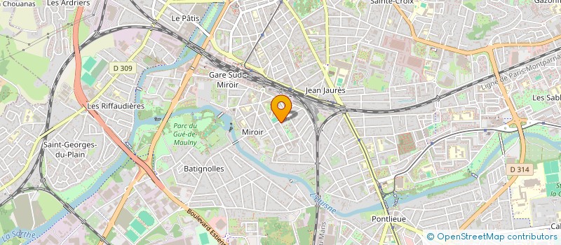 localisation de l'entreprise BEN'S SERVICES  LE MANS