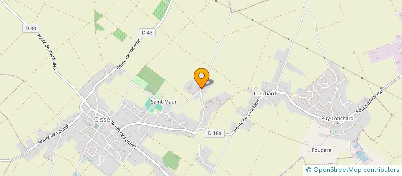 localisation de l'entreprise BEN'S TAXI  MIGNE-AUXANCES