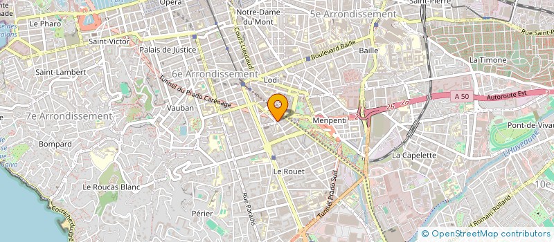 localisation de l'entreprise BEN SAAD NAFFATI ING à MARSEILLE