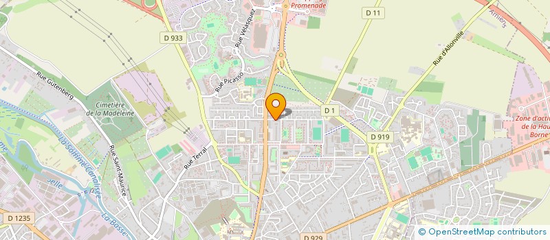 localisation de l'entreprise BEN SALAH TELECOM à AMIENS