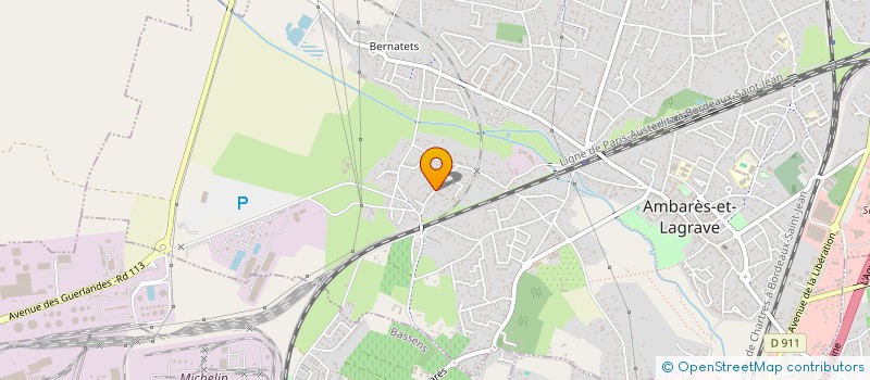 localisation de l'entreprise BEN SANDOURA YOUNES ET ADNANE  AMBARES-ET-LAGRAVE