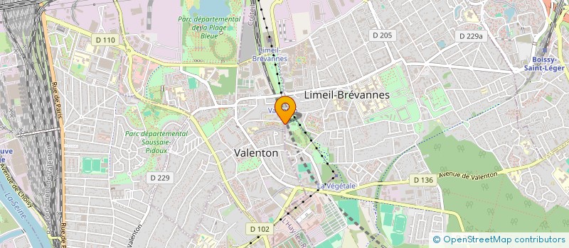 localisation de l'entreprise BEN SERVICES BAT à VALENTON