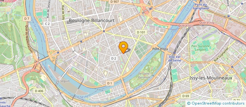 localisation de l'entreprise BEN SLAH  BOULOGNE-BILLANCOURT