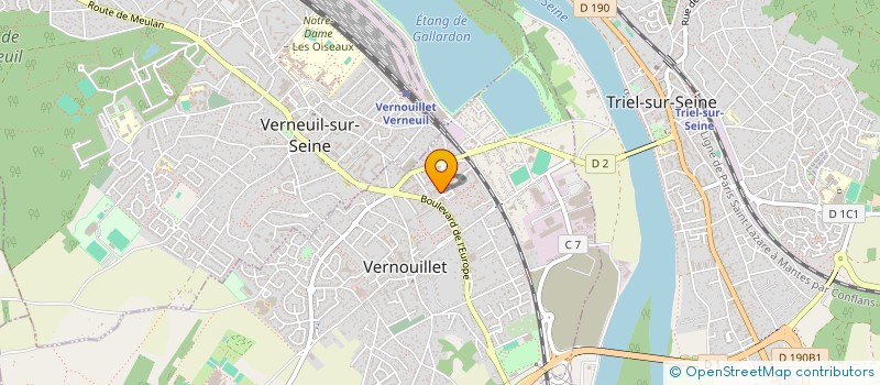 localisation de l'entreprise BEN SLAMA ABDELLAZIZ ET BEN SLAMA NEGIB à VERNOUILLET