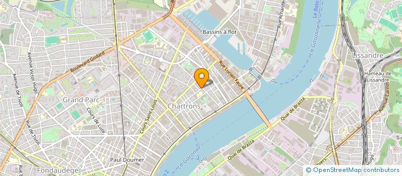 localisation de l'entreprise BEN & THEO  BORDEAUX