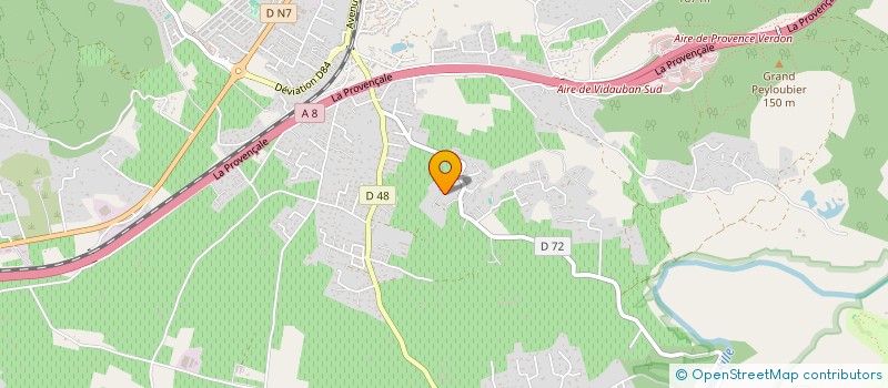 localisation de l'entreprise BEN&TI  LORGUES