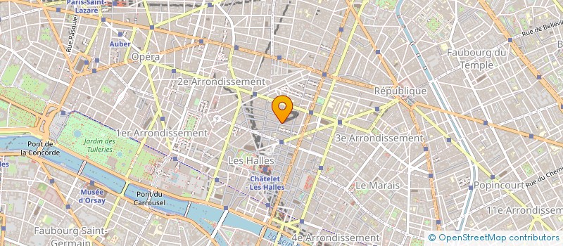 localisation de l'entreprise BEN TOPCU ET COMPAGNIE à PARIS